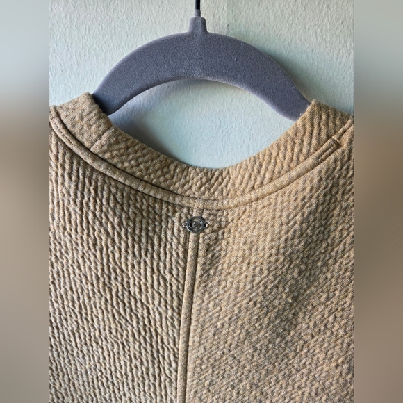 Calia Womens Tan Crewneck Sweater - Picture 4 of 5